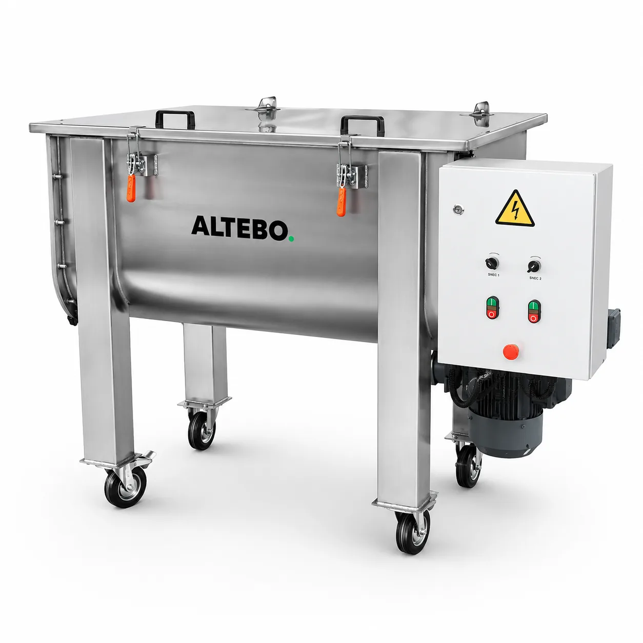 Twin-shaft mixer