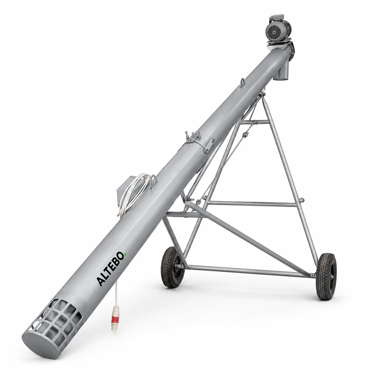 Mobile screw conveyor